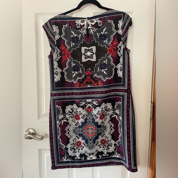 Banana Republic Black and Red Floral Dress - Picture 3 of 3